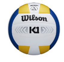 Wilson K1 Silver Volleyball - Yellow/White/Blue